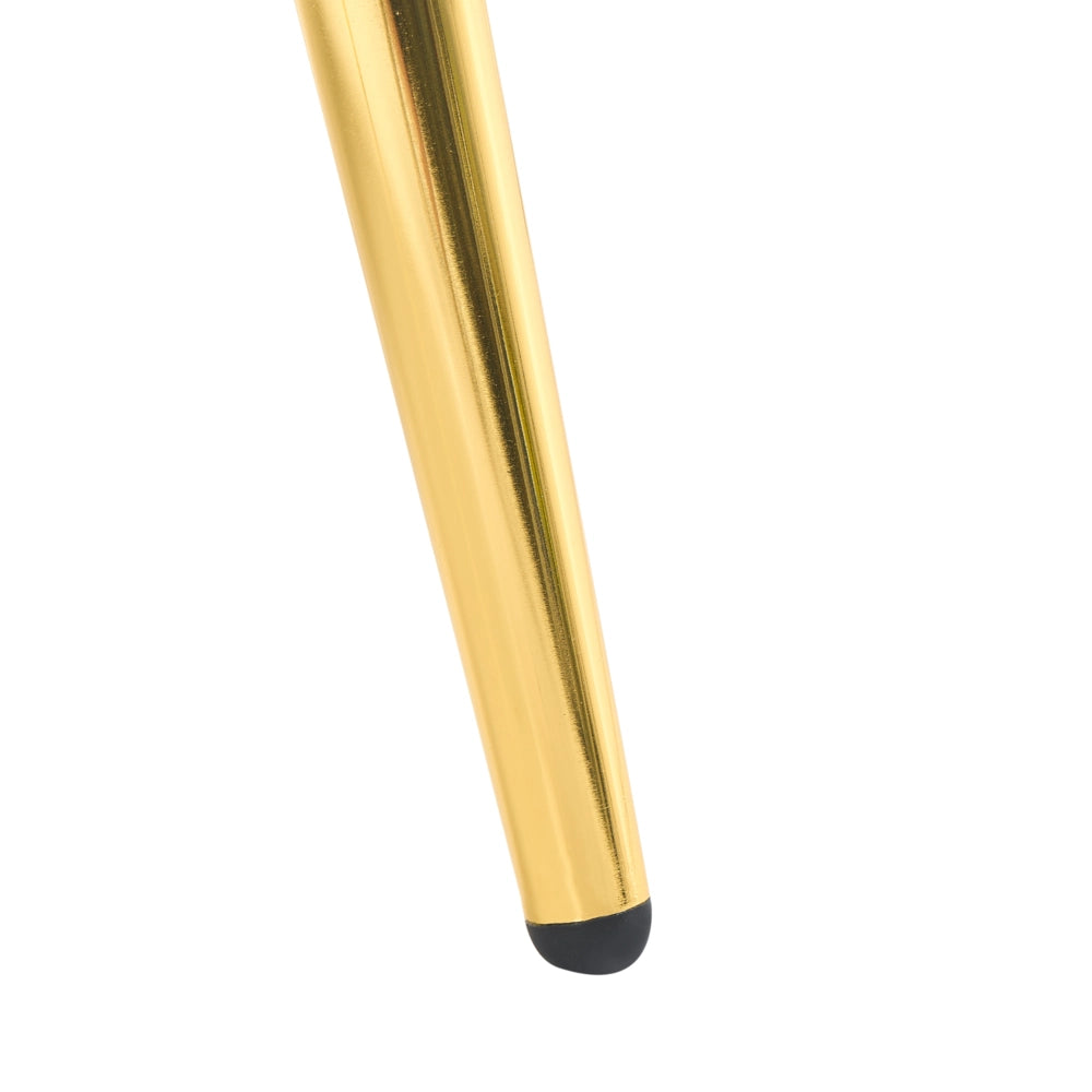 Poltrona Velluto Tortora Struttura in Metallo Dorato con Schienale Tondo Stile Glamour elegante