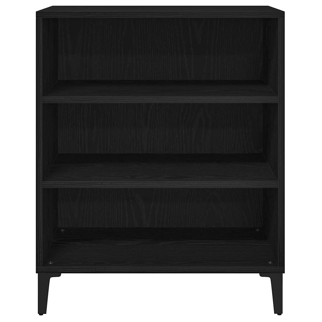 Credenza Rovere Nero 57 x 35 x 70 cm Legno ingegnerizzato 862592