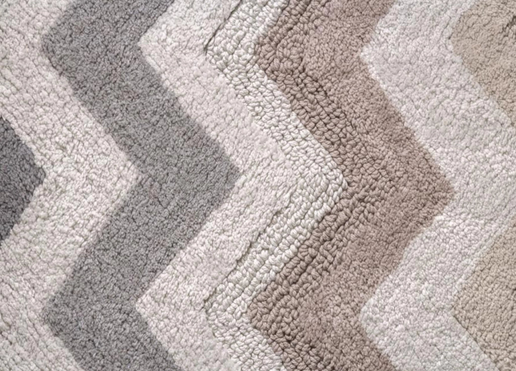 Tappeto Casa Bagno Cotone Spugna Morbida Antiscivolo Tono Su Tono Corner - 60x130 - Carbone