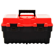 Cassetta degli Attrezzi in Plastica 462x256x242 mm Rossa 146269