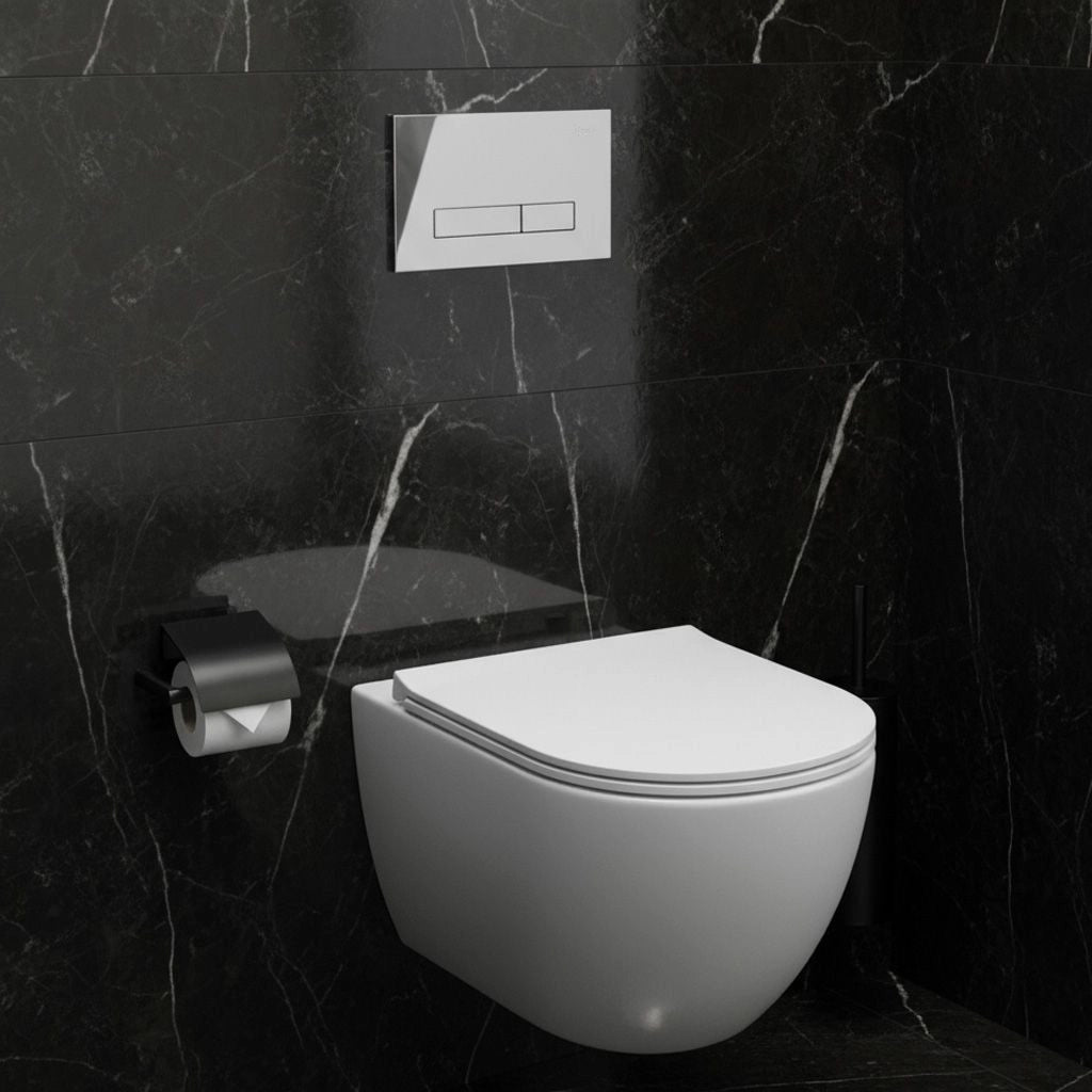 Pulsante Per Supporto Set Da Incasso Wc Rea Hd K011a-q Chrome