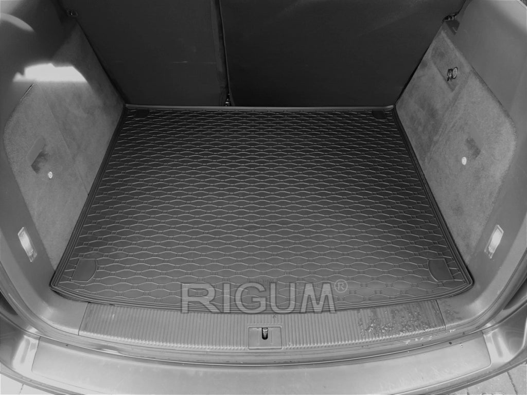 209B-437232 Tappeto gomma baule per VW Touareg I dal 2002 al 2010, VW Touareg II dal 2010 al 06.2018 aria condizionata b