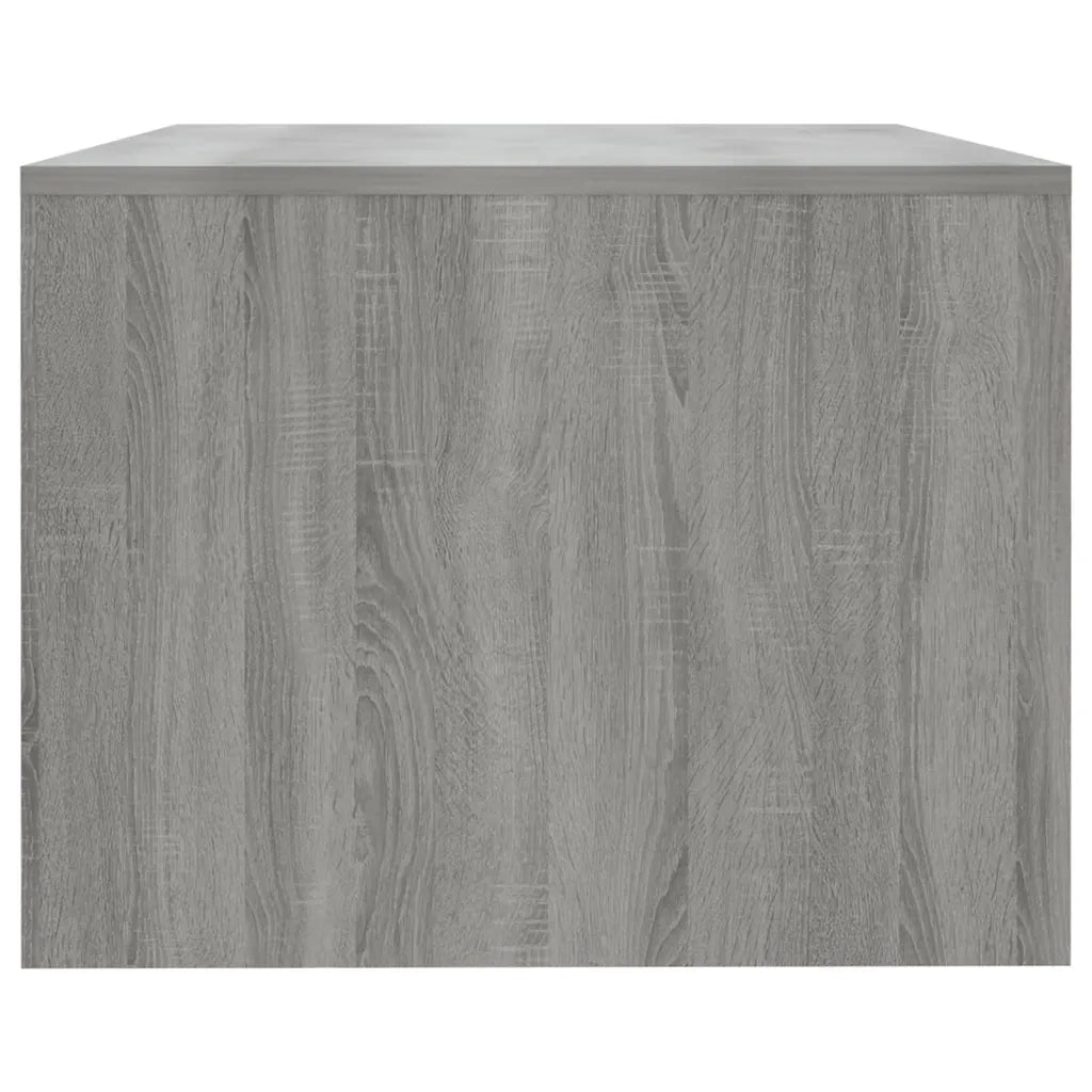 Tavolino da salotto | Tavolino da caff¨¨ | Tavolino da Soggiorno Grigio Sonoma 102x55x42cm Legno Multistrato