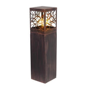 BRILLIANT - WHITNEY Paletto da esterno - color ruggine - metallo/plastica E27 1x52W