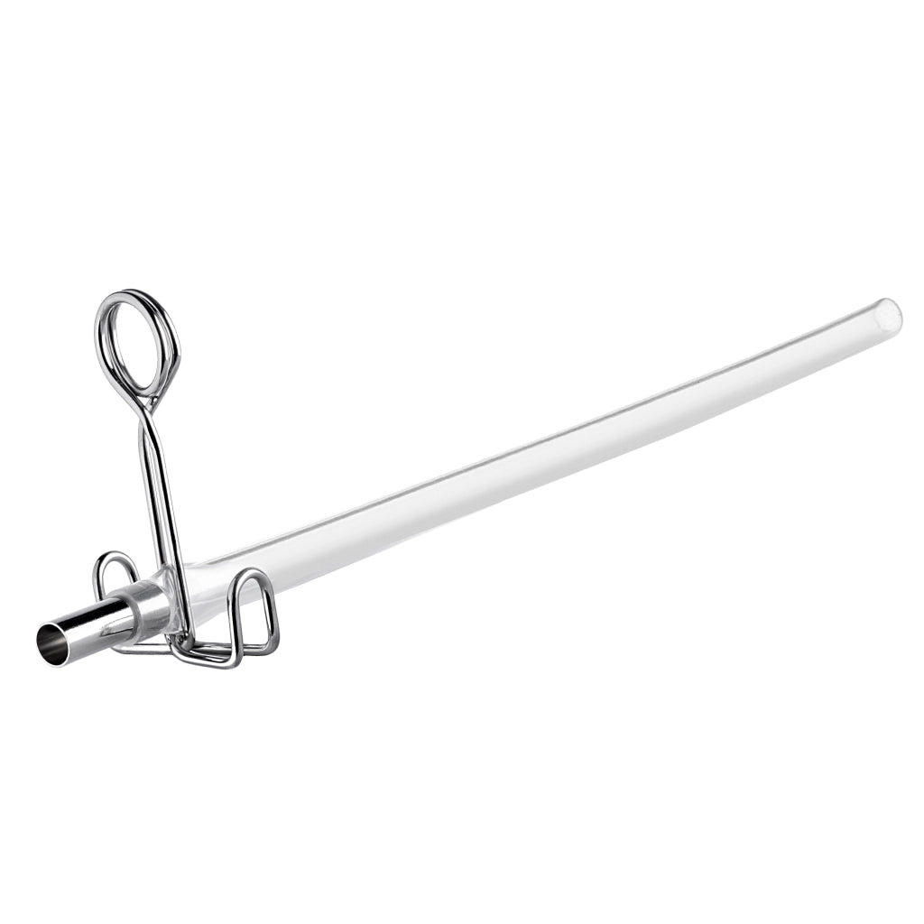Tubo flessibile per spremiagrumi KADAX con morsetto, lunghezza 34 cm, diametro 11 mm, in silicone.