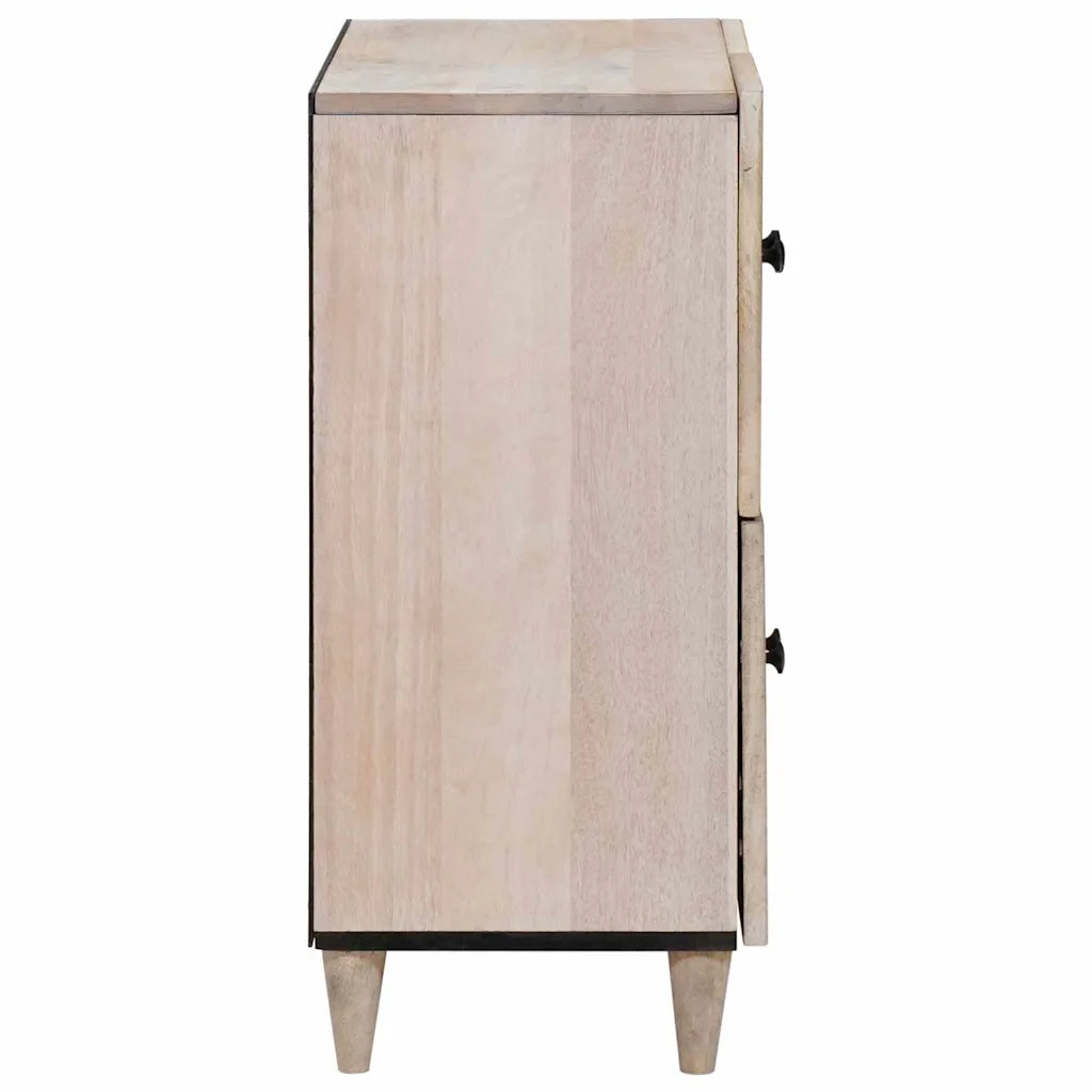 Credenza | Madia | Buffet da pranzo | Armadio da pranzo Bianco Sbiancato 60 x 33 x 75 cm