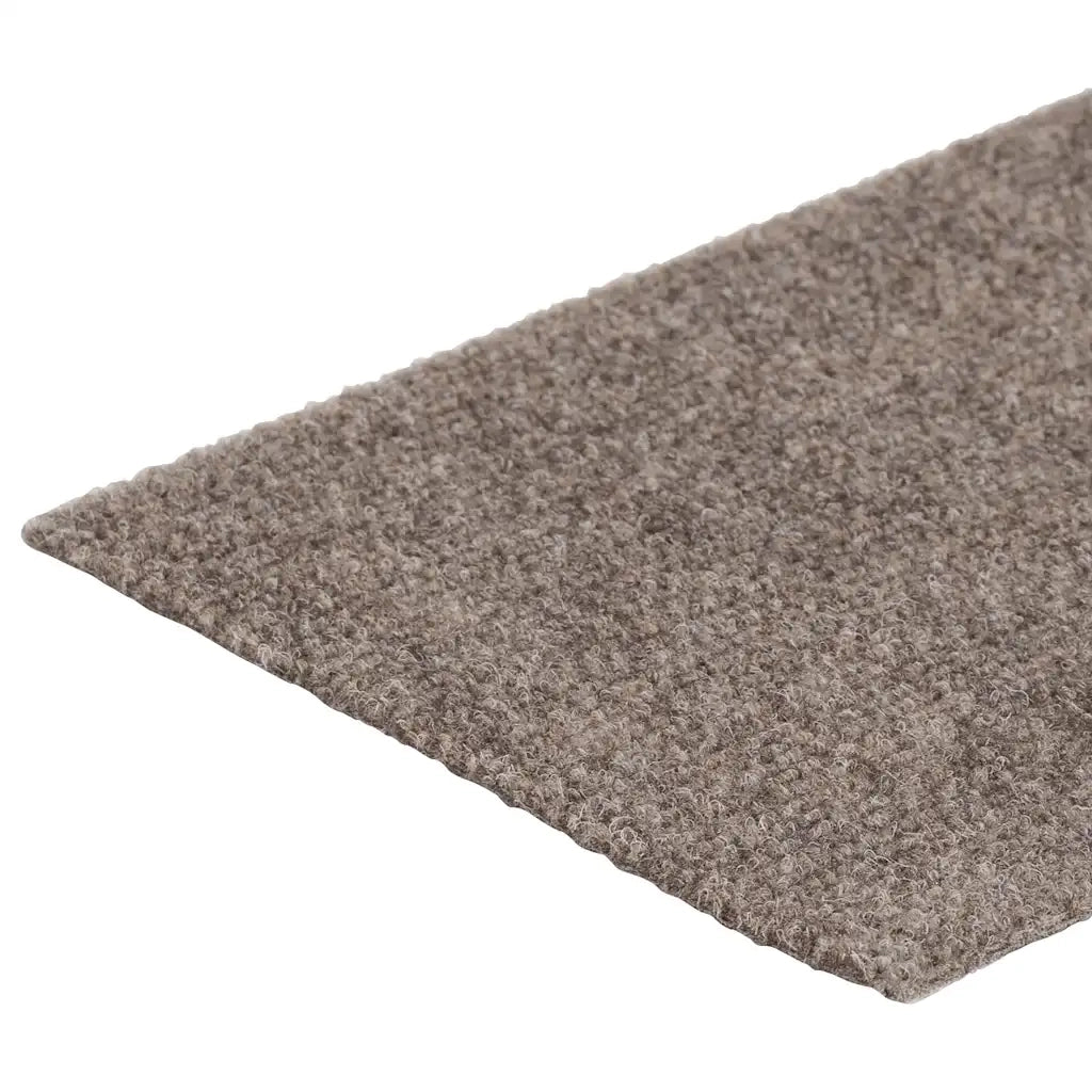 Tappetini per scale autoadesivi 15 pz 76x20 cm beige rettangolari 326933