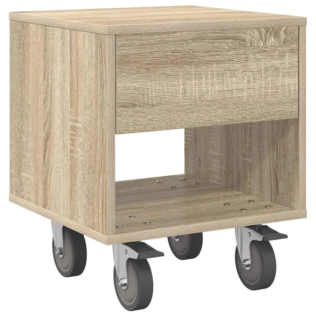 Comodino 2 pcs Rovere Sonoma 40,5 x 40 x 48 cm