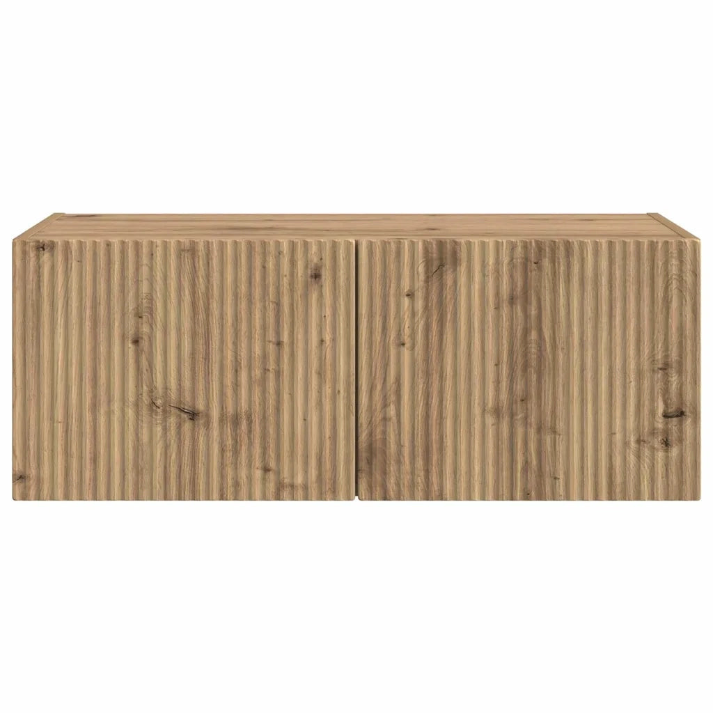 Mobile TV da parete Rovere Artigianale 78,5 x 31 x 29,5 cm 892227