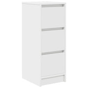 Credenza | Madia | Buffet da pranzo | Armadio da pranzo Bianca 29,5x34x76 cm in Legno Multistrato