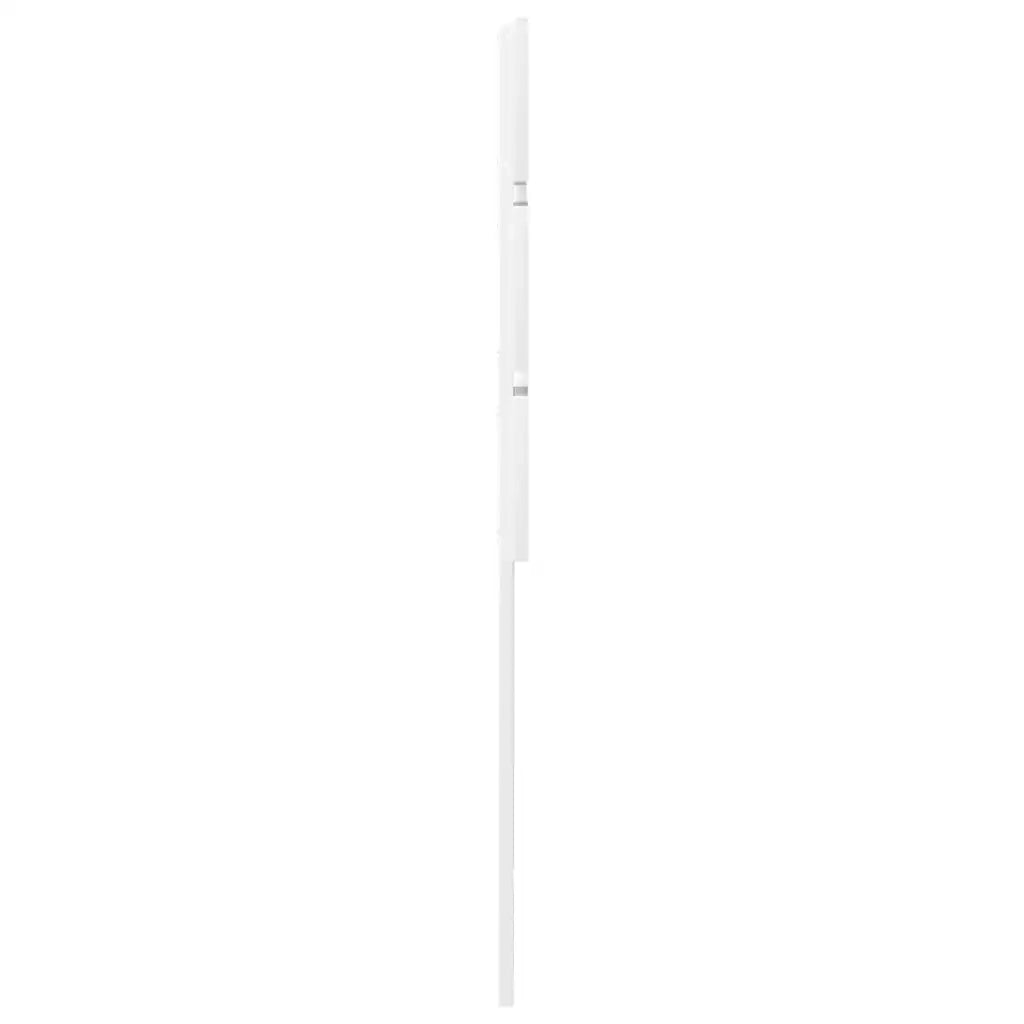 Testiera-Testata-Testiera Decorativa Bianco 120 cm Legno multistrato 561224