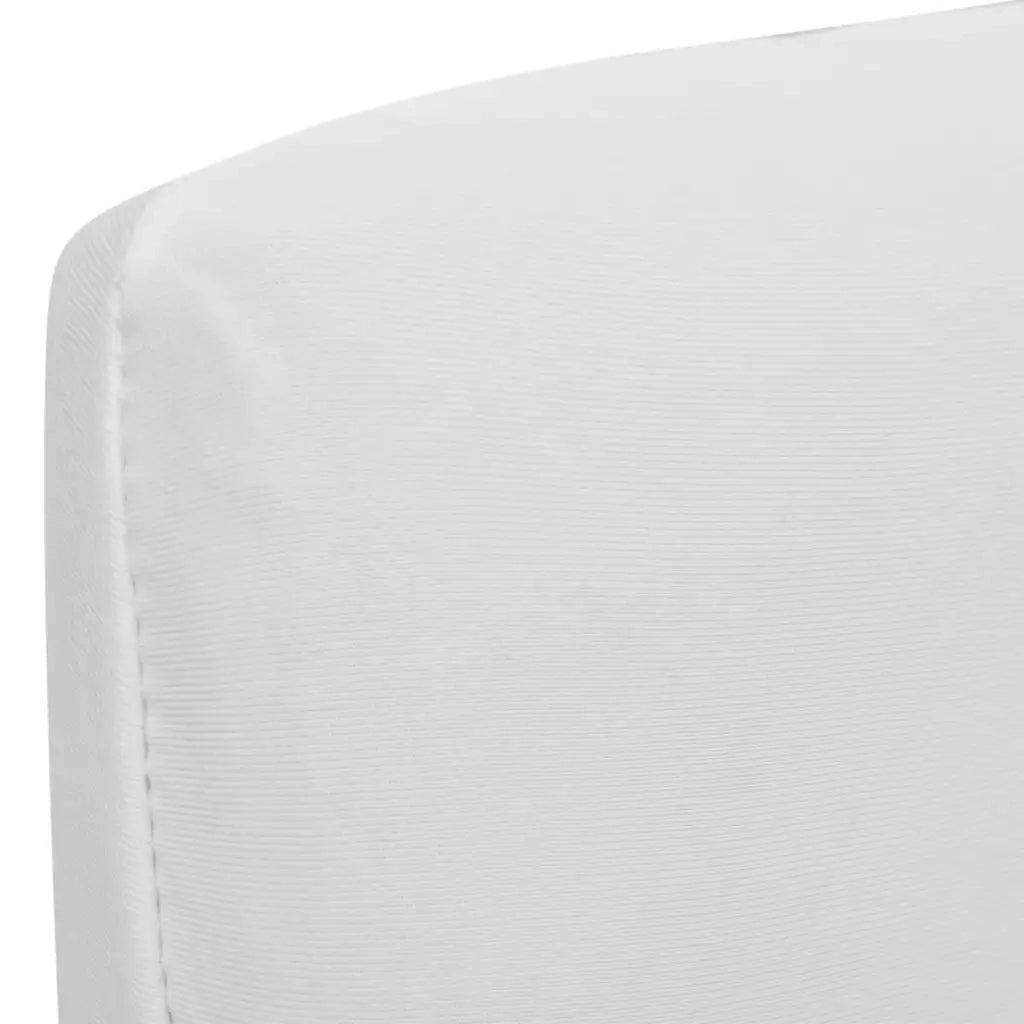 Fodera Elastica per Sedie 4 pz Bianco CFW4479973