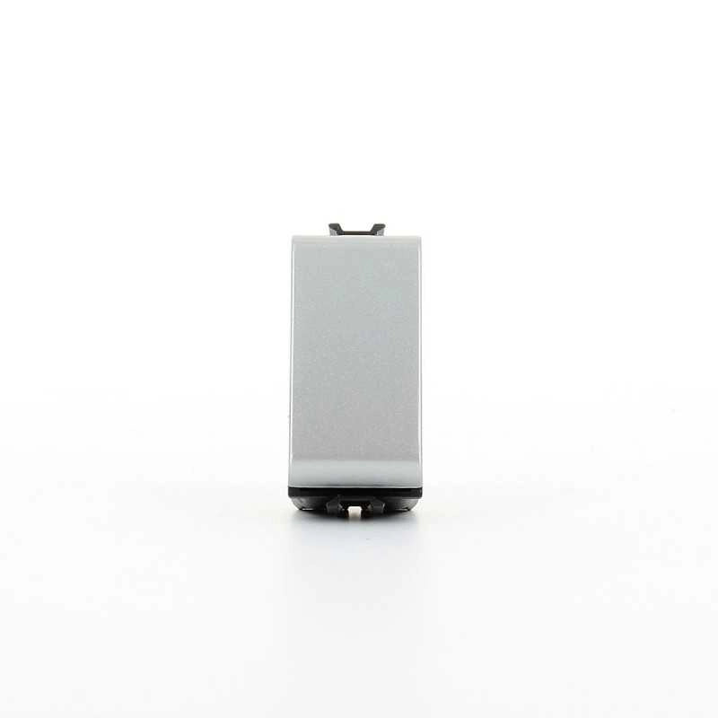 GW14131 Pulsante Unipolare 250V 1 Modulo Na 16A Titanio