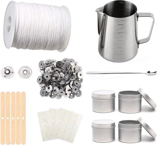 Set per creare candele profumate - Set per creare candele, Kit per creare candele con istruzioni, Set di candele per uso DIY