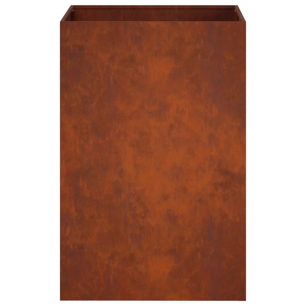 Vaso da giardino Ruggine 50 x 50 x 75 cm Acciaio Corten 8005398