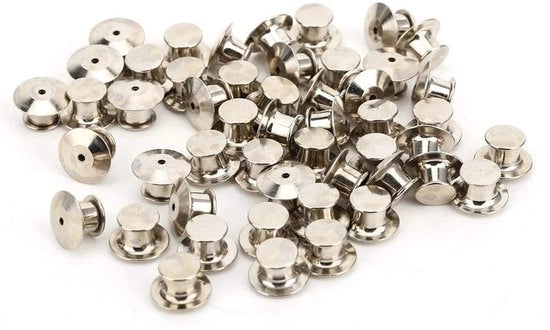 Fermo Pin con Chiusura a Chiave in Ottone - Fissaggio a Veloce Installazione - Sicuro per Spilli - Adatto per Cinture di Caviglia - Lunga Durata - Pin Backs