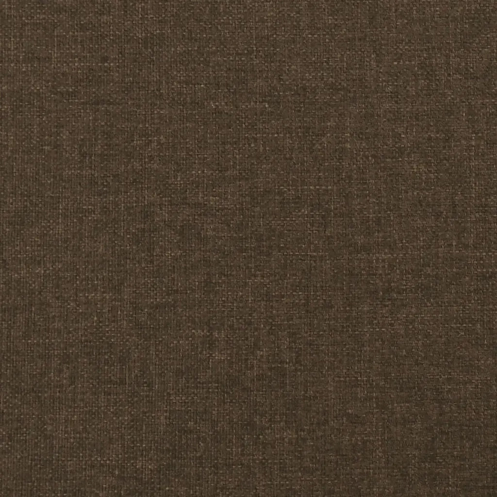 Testiera ad Orecchio Marrone Scuro 83x23x78/88 cm in Tessuto