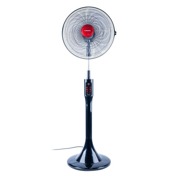 Tornado ventilatore efs-111m rosso su nero