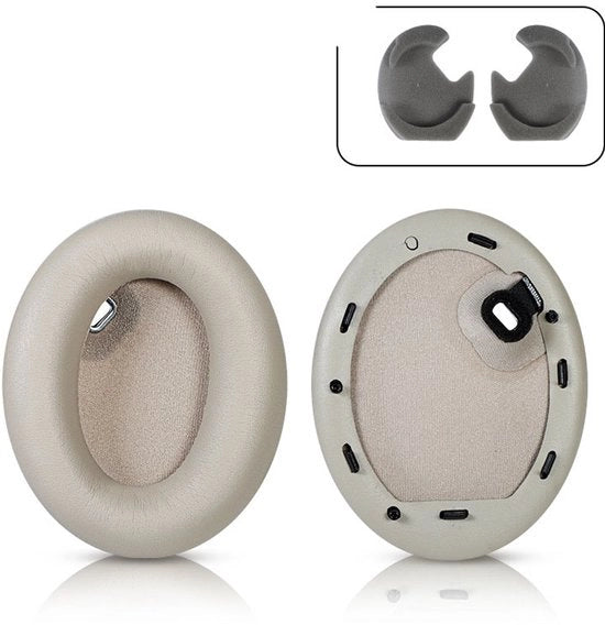 Accessori per cuffie Bluetooth compatibili con Sony WH-1000XM4 1000XM4, orecchini per cuffie, calzature per orecchie in grigio