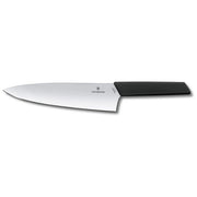 Victorinox 6.9013.20B Swiss Modern Coltello da Cucina Lama Extra Larga 20 cm Acciaio Inox Manico Nero colore Nero