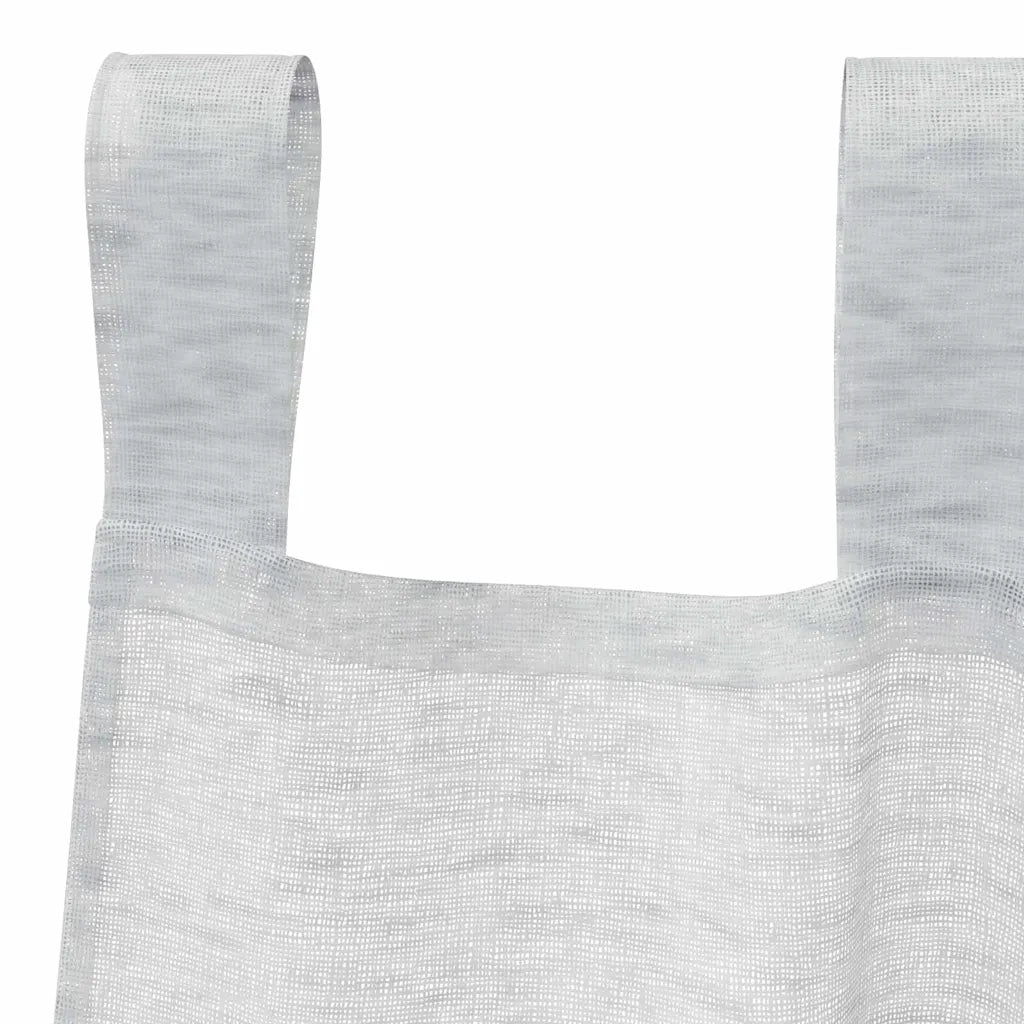 Tenda in Velo 2 pcs Grigio chiaro 245 x 140 cm Poliestere 4108050