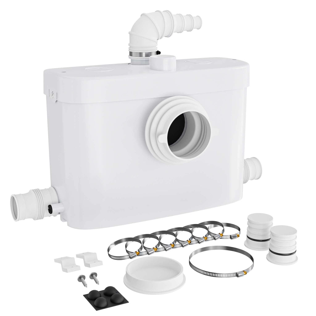 Stazione di sollevamento acque nere 3/1 450W con trituratore WC e attacco frontale