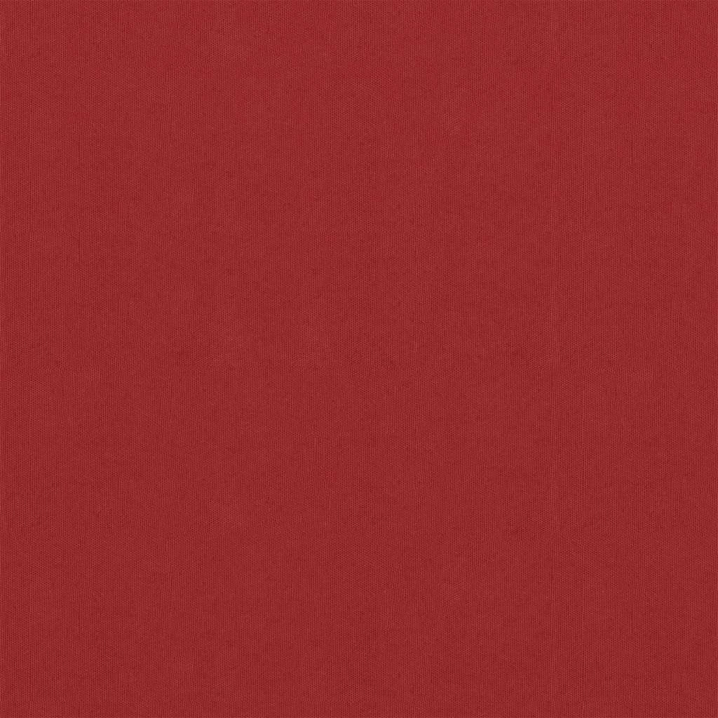 Schermo per balcone schermo per la privacy 75 x 500 cm tessuto Oxford rosso 02_0010357