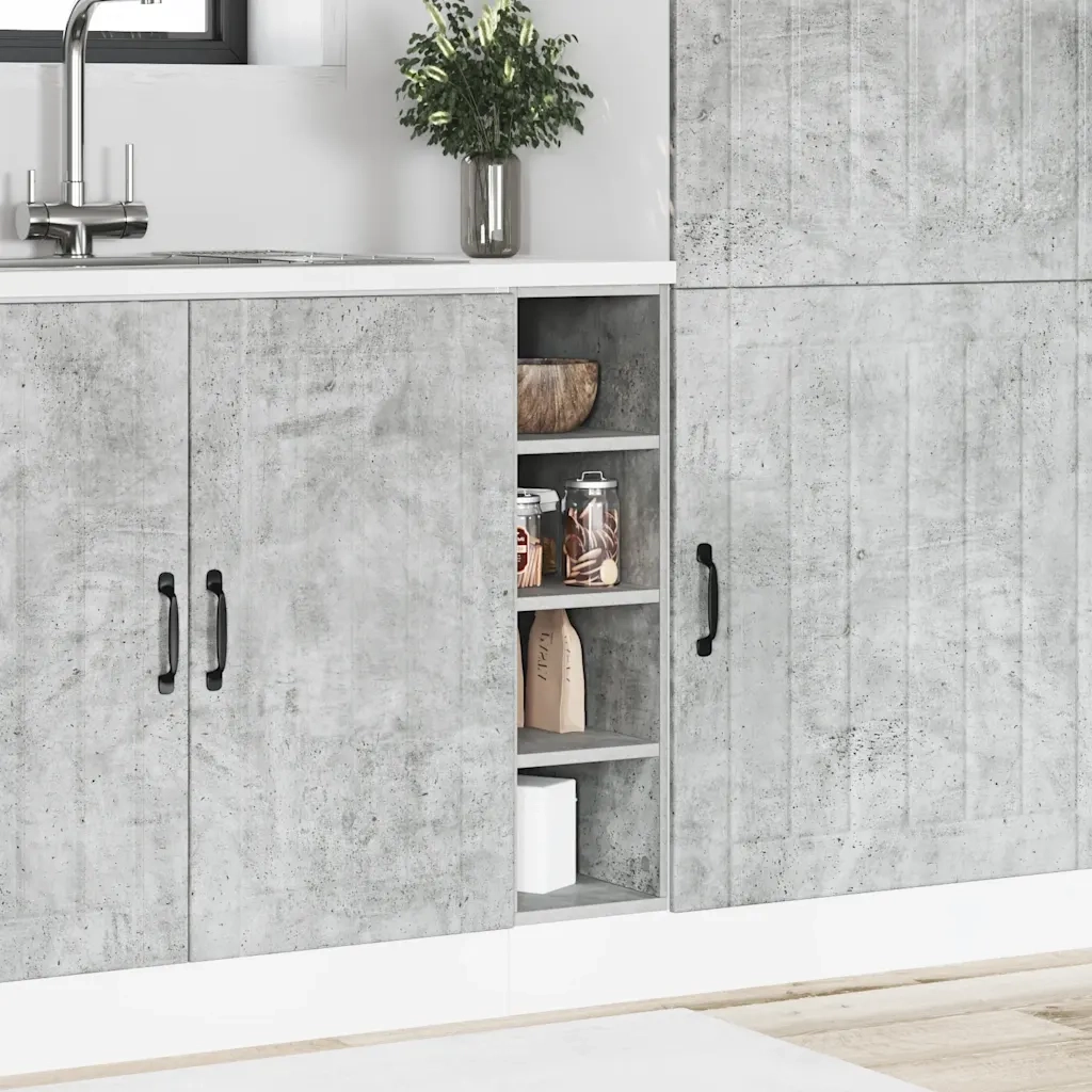 Armadio Inferiore “Riga” Grigio Cemento 20x44,5x81,5 cm 854187