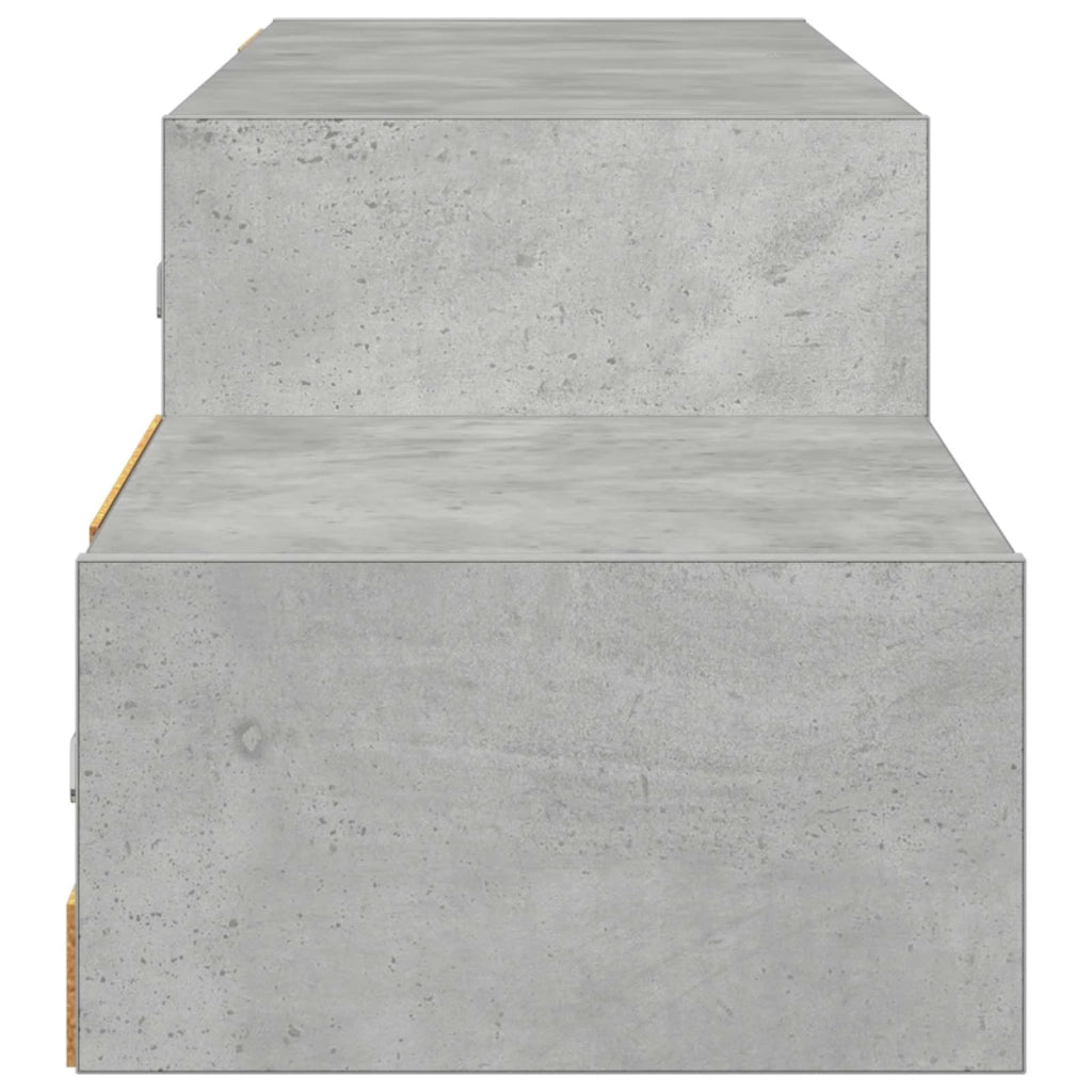 Mobile TV da Parete A parete Grigio Cemento 150 x 28 x 26 cm 8005992