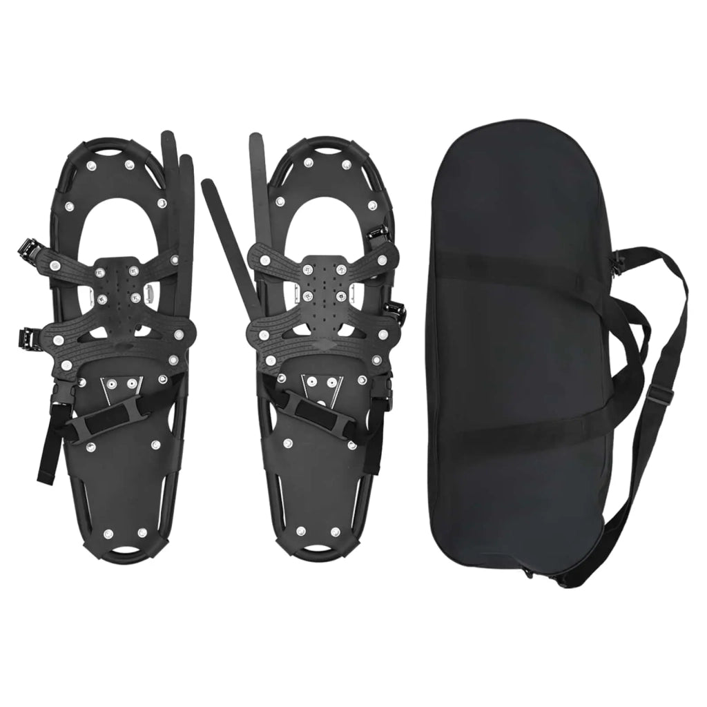 Ciaspole 3 in 1 Nero 63 x 21 cm Alluminio e HDPE CFW9528606