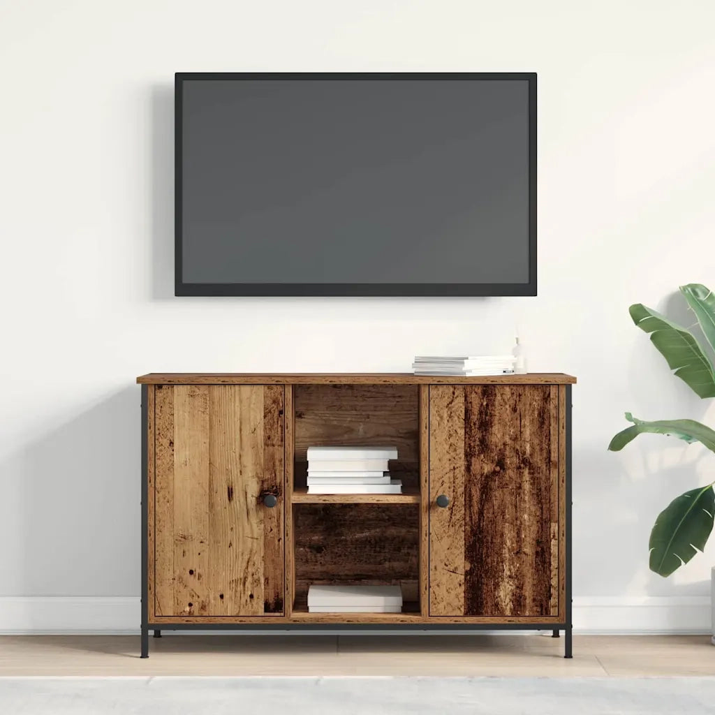Set mobile TV-Credenza per TV Legno vecchio 101 x 35 x 65 cm Legno multistrato