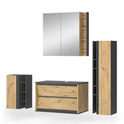 Vicco Set di mobili da bagno Artigiano 4 parti