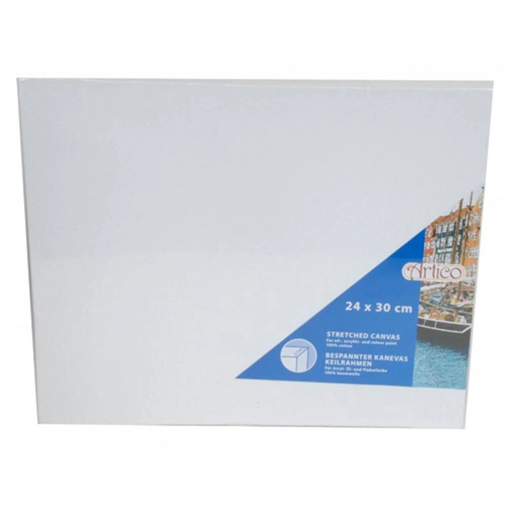 Trade Shop - Tela Per Pitturare Canvas Rettangolare 24x30x3,7cm Artico Disegno Arte Pittura -