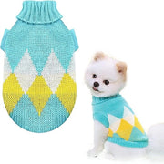Pantaloni per cani in lana per piccoli e medi cani - Caldo e stile - Amichevoli con i gatti - Abbigliamento per cani per il tempo freddo - Giacca per cani morbida e confortevole - 1 pezzo