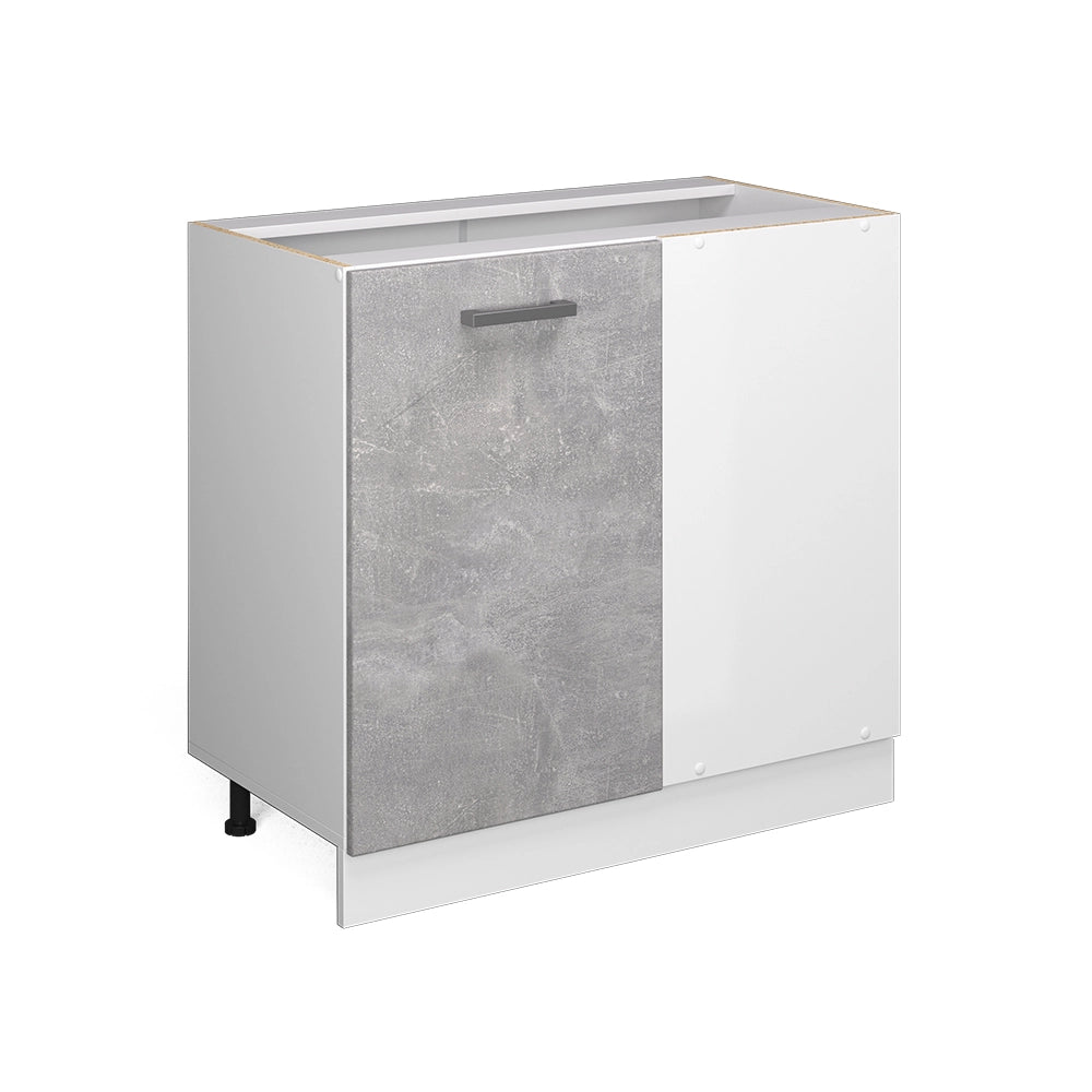 Vicco Frontale cucina Calcestruzzo 39.6 x 71.3 cm frontale del mobile per mobile base ad angolo
