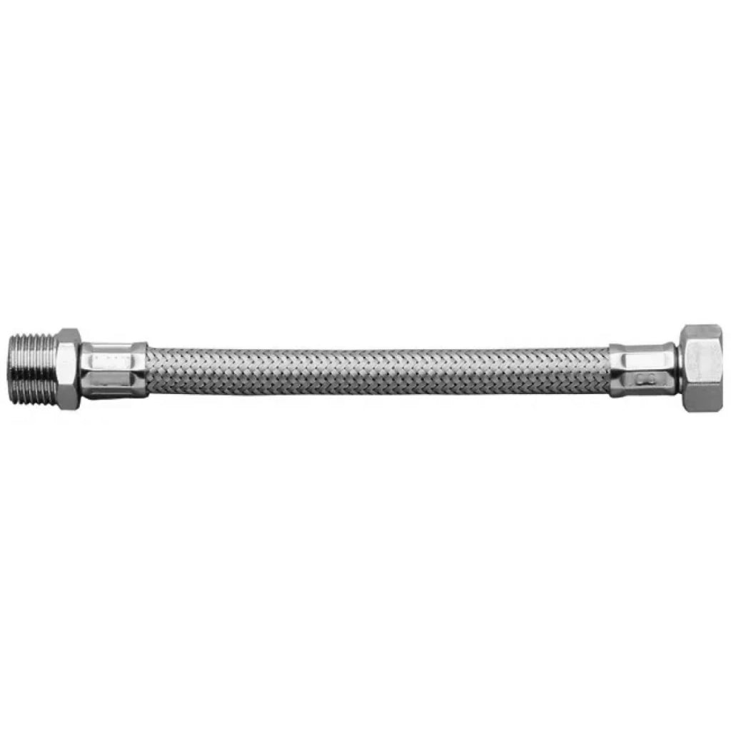 FLESSIBILE IN ACCIAIO INOX CM 50 M.F.1/2