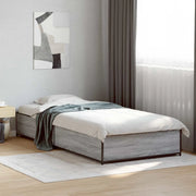 Struttura del letto Sonoma grigio 80 x 200 cm