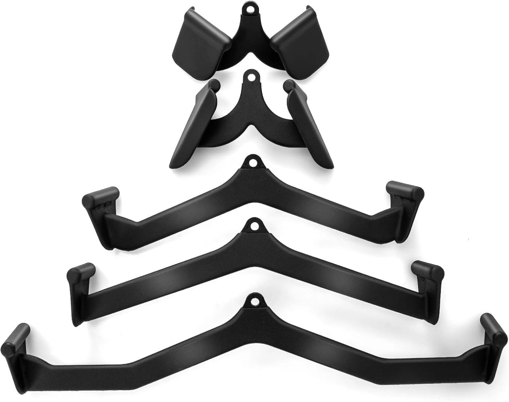 Barra LAT Pulldown, Attacchi T-Bar V-Bar per Cavi per Fitness Palestra Domestica, Impugnature per Maniglie per Allenamento della Forza Schiena Bicipiti Tricipiti