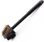 Aspirapolvere 3 in 1 per barbecue - Spazzola RVS - Spazzola per barbecue - Spazzola per griglia - Spazzola per pulizia - Spazzola per barbecue - Spazzola per staccare la carne - Spazzola per acciaio - Spazzola a cricchetto - Spazzola a spugna per martello