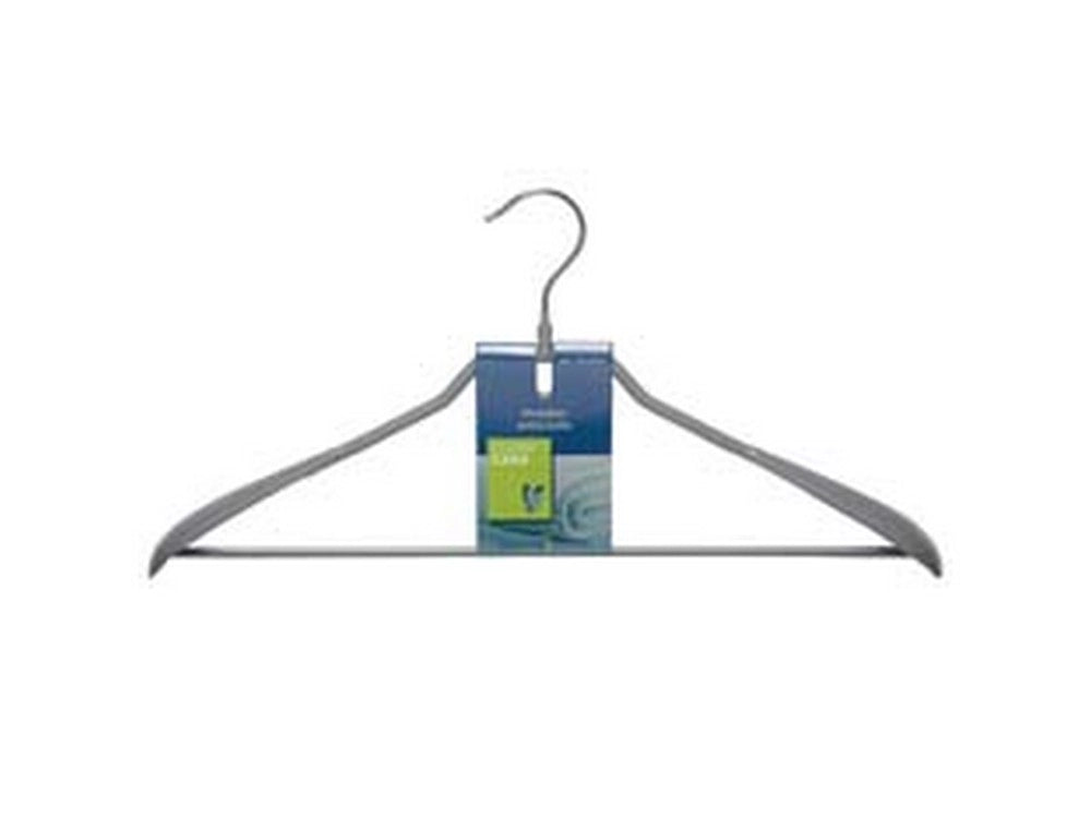 12pz stampella portabito anatomico "cuore casa"  - colore grigio cod:ferx.fer322201