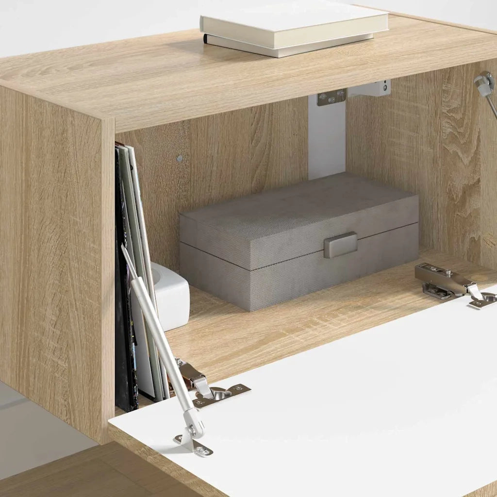 Mobile TV da parete Sonoma 60 x 31 x 29,5 cm Legno multistrato 892193
