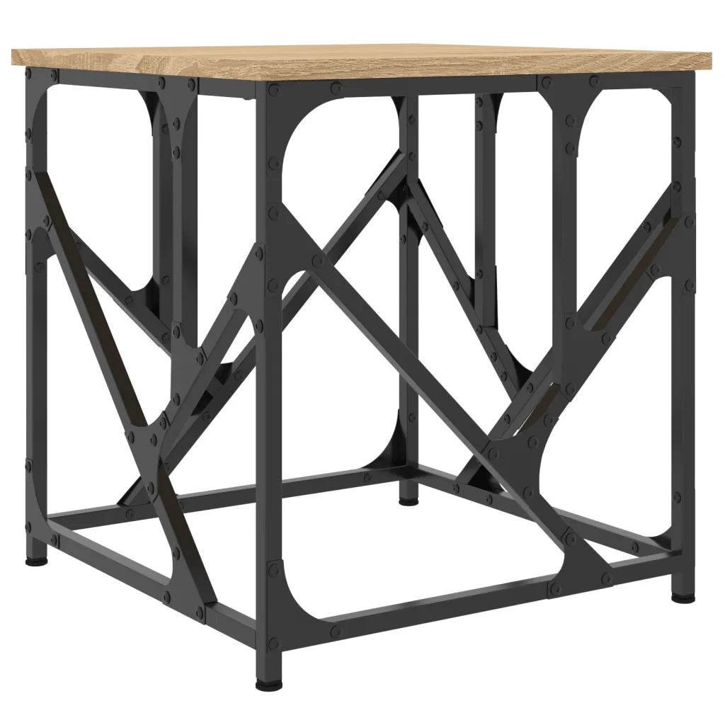 Tavolino Salotto Rovere Sonoma 45x45x47,5 cm Legno Multistrato 834121