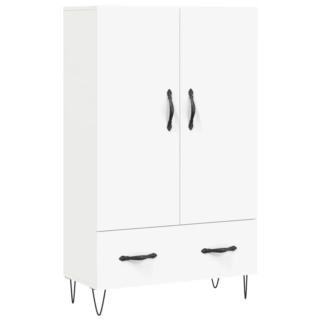 Credenza Bianca 69,5x31x115 cm in Legno Multistratocod mxl 103560