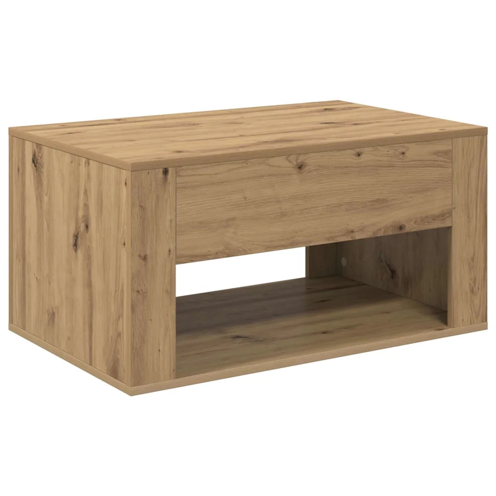Tavolino da salotto Rovere artigianale 80 x 50 x 40 cm 881130