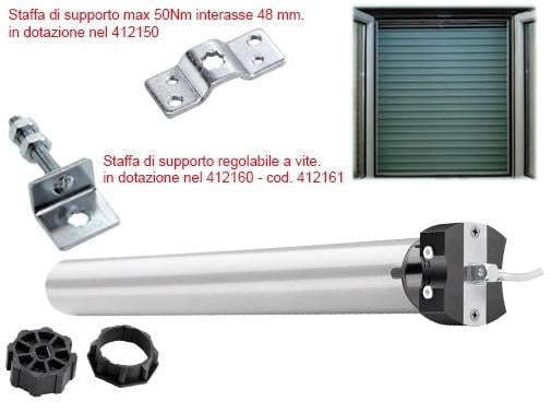 MOTORI PER AVVOLGIBILI FINO A 55 KG - 191WATT ART. MS45 SM30H