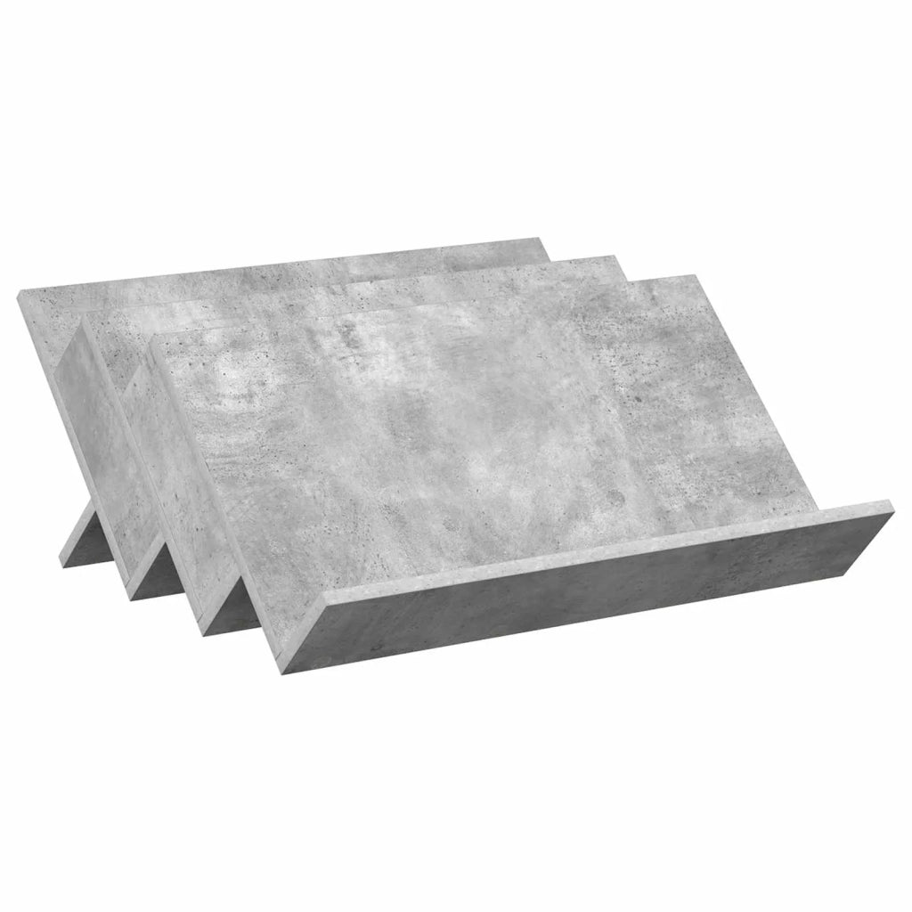 Scaffale per riviste Grigio Concret¨¨ 65 x 53 x 28,5 cm CFW4891610