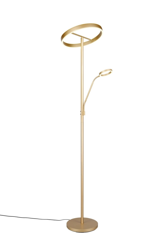 Lampada da terra Willis oro 39W LED CCT 180cm Trio