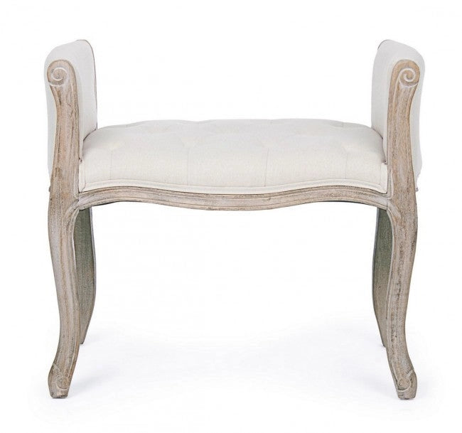 Set 2 Panche 1 Posto 71x48x60h cm Diva Naturale