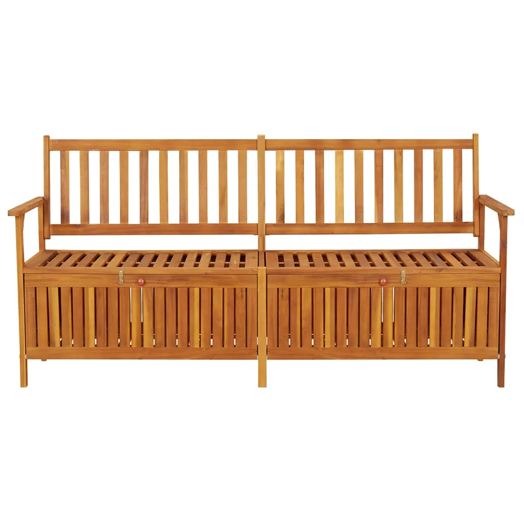 Cassapanca 170 cm in Legno Massello di Acacia 316744