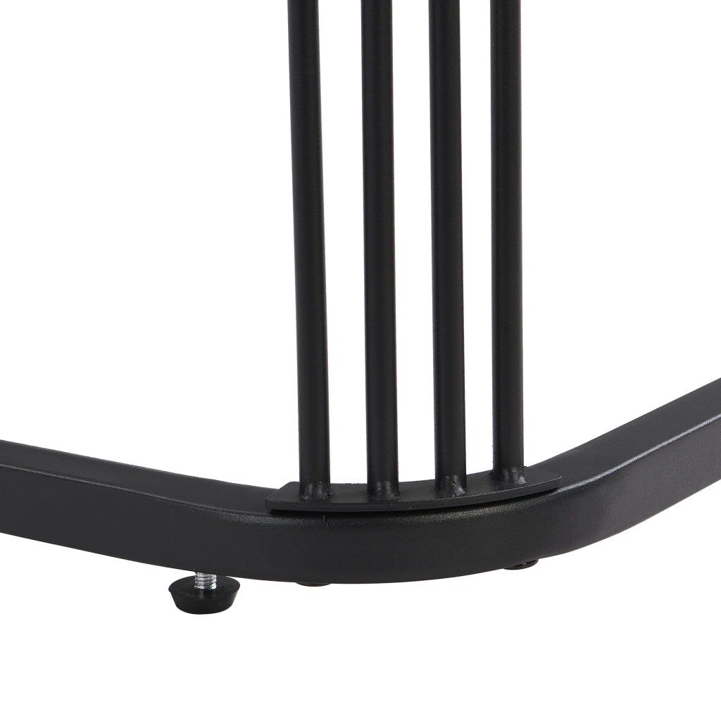 Tavolini da salotto 60x60x44.5 cm e 50x50x34.5 cm; design modulare con cassetti; MDF; nero